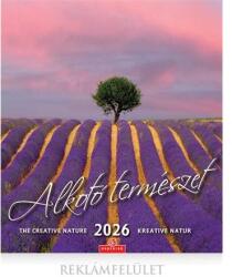 CSG Falinaptár 2026 CSG 21x32 cm Alkotó természet, magyar ünnep és névnapokkal (FNU00)