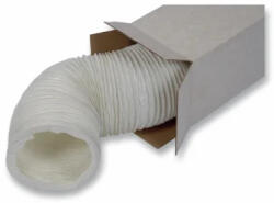  PVC-W 165 Szigeteletlen, flexibilis PVC légcsatorna