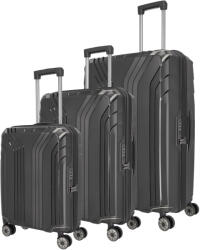 Travelite Elvaa 4w S, M, L Fekete S: 41 l / M: 72/77 L: 102 TRAVELITE-76340-01 (TRAVELITE-76340-01)