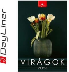 Dayliner Naptár, fali, DAYLINER, Virágok (DL6FA-VIB4) - fodicoaruhaz