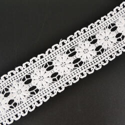 Takoy Poliészter csipke fehér - minta 1