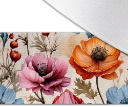 Takoy Nyomtatott dizájnos gumi 5cm virágok világos 145