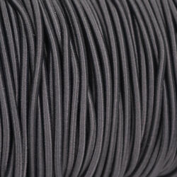 Takoy Gömbölyű gumi 3 mm szürkés-fekete