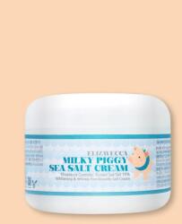 Elizavecca Hidratáló arckrém tengeri sóval Milky Piggy Sea Salt Cream - 100 ml