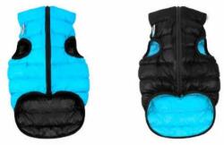  AiryVest Kifordítható Kutyakabát - Fekete-Kék, M 45