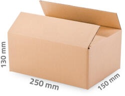  Kartondoboz 250x150x130 mm - 3 rétegű papírdoboz