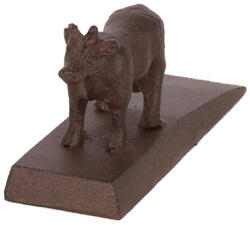 Esschert Design Öntöttvas ajtókitámasztó ék, bocis, 13 x 6 cm (LH333) - naturebrand