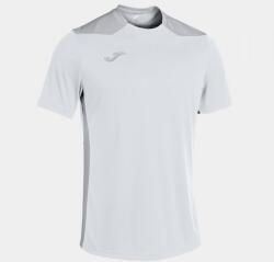 Joma T-SHIRT CHAMPIONSHIP VI SHORT SLEEVE dressz fehér szürke 4XS-3XS