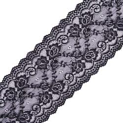 Takoy Dantelă elastică de 15 cm neagră