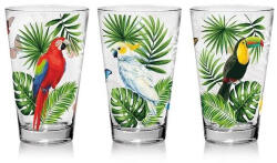 Cerve NADIA üdítős pohár 31cl EXPLORING - papagáj (165892)