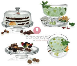 Borgonovo PALLADIO talpas tortatál +búra 31 cm 4 az 1-ben (186032)