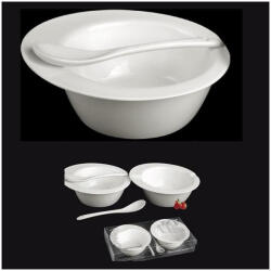 BontáExpress Express ONDA porcelán tálka+kanál 20 cl 2 db (295012)