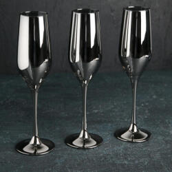 Luminarc SHINY GRAPHITE pezsgős pohár 16 cl (6 db) (510059)
