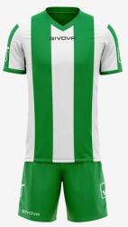 Givova KIT CATALANO MC dressz zöld-fehér XL