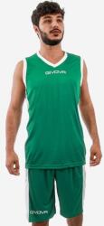 Givova KIT POWER INTERLOCK kosárlabda szett zöld-fehér M