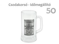 Bor-Kerámia Kft. |CQ Kft Csodakorsó Időmegállító 50. szülinap 0, 33l (4605957)