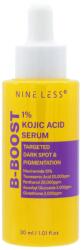 NINE LESS B-Boost 1% Kojic Acid Serum világosító és folthalványító szérum, 30 ml