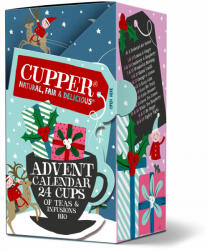 Cupper CUP Tea Advent Calendar- Adventi Tea Naptár, 24db