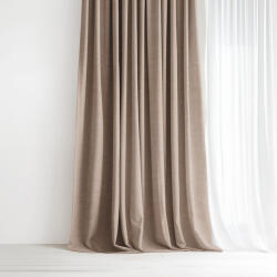 Goldea peru dekoratív drapéria - latte 140x135 cm