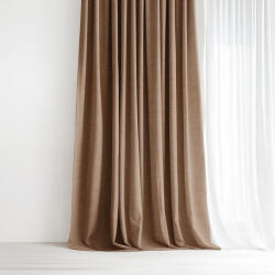 Goldea peru dekoratív drapéria - barna 220x135 cm