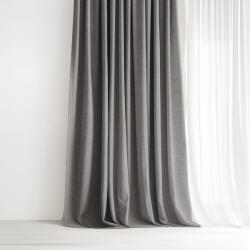 Goldea peru dekoratív drapéria - szürke 180x135 cm