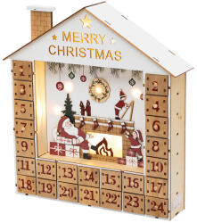 Somogyi Elektronic LED-es adventi naptár, fa (KLW24)