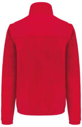 Designed To Work Lvehető bélelt ujjú vastag polár pulóver, az elején végig cipzárral, Designed To Work WK9105, Red-4XL (wk9105re-4xl)