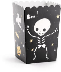 PartyDeco popcorn dobozok, BOO! , 7×7×12, 5 cm (POP13)