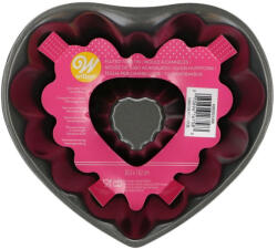 Wilton kuglóf forma, szív, 20 cm