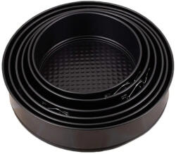  Kapcsos tortaforma, fém, 6db (1037)