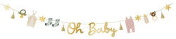 PartyDeco girland, babaváró, 2, 8m (GRL98)