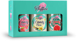 Fluffini Vattacukor Csomag - Eper, Vanília, Görögdinnye, 3x150g