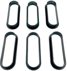  Mini tarte forma, ovális, 6db-os