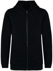 Native Spirit NS405 ECO-FRIENDLY KIDS’ FULL ZIP HOODED SWEATSHIRT (ns405bl-6/8) - polokozpont