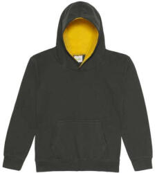 Just Hoods AWJH003J GYERMEK VARSITY KAPUCNIS PULÓVER (awjh003jfo/go-7/8)