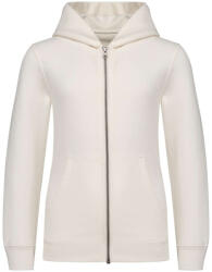 Native Spirit NS405 ECO-FRIENDLY KIDS’ FULL ZIP HOODED SWEATSHIRT (ns405iv-10/12) - polokozpont