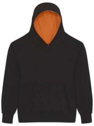Just Hoods AWJH003J GYERMEK VARSITY KAPUCNIS PULÓVER (awjh003jjbl/orc-7/8)
