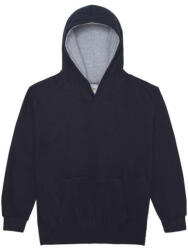 Just Hoods AWJH003J GYERMEK VARSITY KAPUCNIS PULÓVER (awjh003jnfrnv/hgr-9/11)