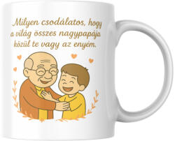  Milyen csodálatos, hogy a világ összes nagypapája közül te vagy az enyém bögre (fiú) (osszes_nagypapa_kozul_te_vagy_az_enyem_bogre_fiu)