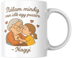  Nálam mindig van idő egy puszira - Nagyi bögre (lány) (nalam_mindig_van_ido_egy_puszira_nagyi_bogre_lany)
