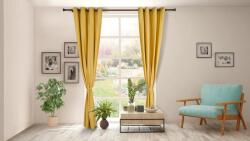 Heinner Set 2 draperii catifea 140x270cm - Galbene (HR-VDR140-YLW)