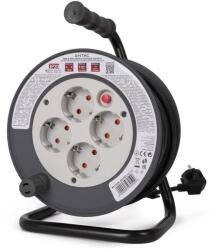 Entac Tambur cablu 4 prize 10m 3G1.0 Entac |Contine TV EEE 1.8 (h05vv-f3g1.0mm)
