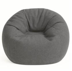 LazyBag Sötétszürke XL méretű babzsákfotel