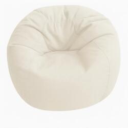 LazyBag Fehér XL méretű babzsákfotel