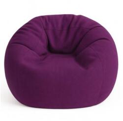 LazyBag XL beltéri babzsákfotel - padlizsánlila