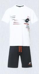 Lotto férfi szett (fehér-sötétkék) (XL méret)