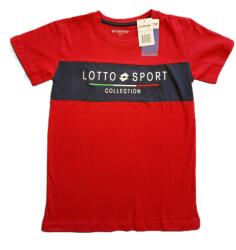 Lotto gyerekpóló (piros) (10 év)