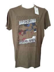 Milano Bulls férfi póló (khaki, Barcelona) (XL méret)