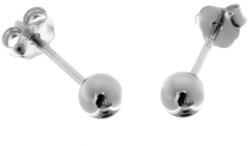 Argento-ekszer Ezüst fülbevaló - golyók, átmérője 4 mm (66955)