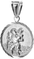 Argento-ekszer Ezüst medál - szent Kristóf (85011)
